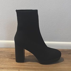MIA Erika Stretch Bootie, sock bootie